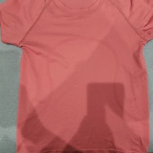Lululemon dusty pink shirt